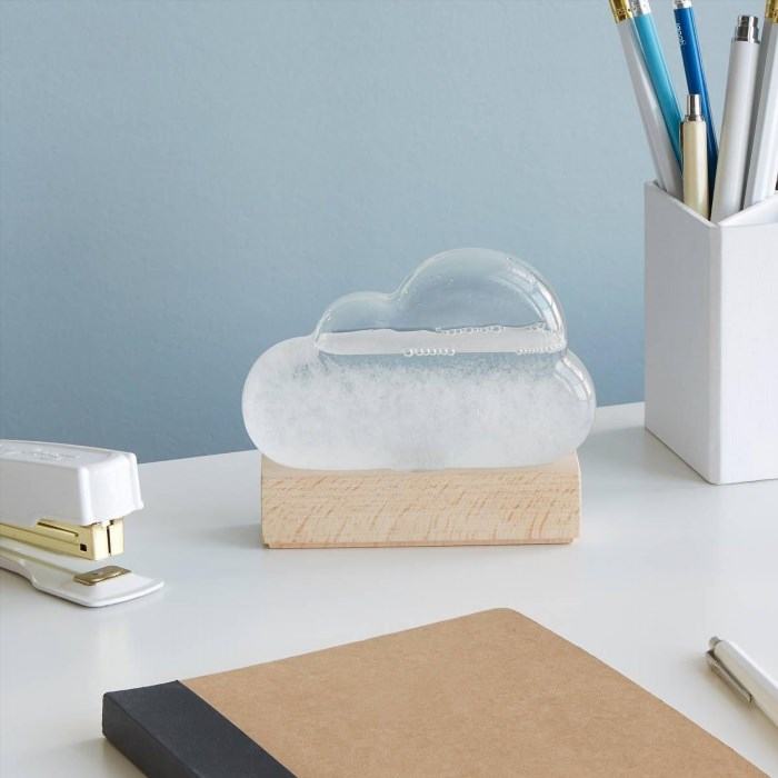 Uncommon Goods Storm Cloud is a mesmerizing and innovative decorative piece that captures the beauty and mystique of a brewing storm, adding a touch of dramatic flair to any space.