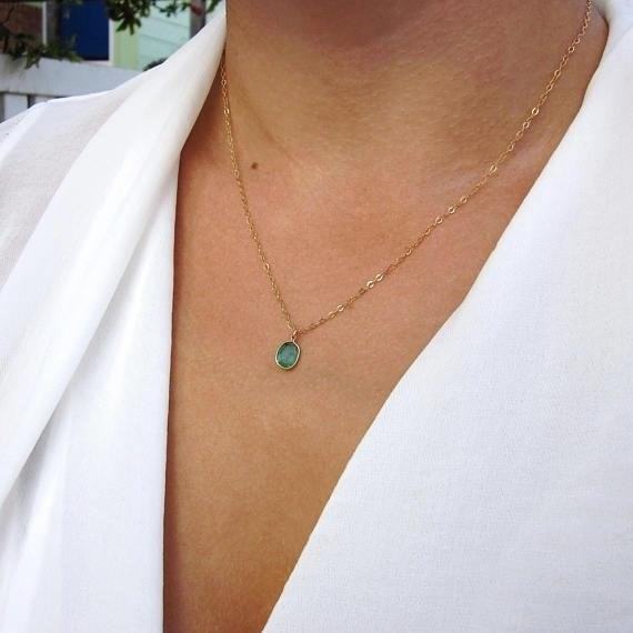 The Emerald Gemstone Necklace is a stunning piece of jewelry that showcases the vibrant green color of emeralds, symbolizing love, prosperity, and renewal. It is a timeless accessory that adds elegance and sophistication to any outfit.