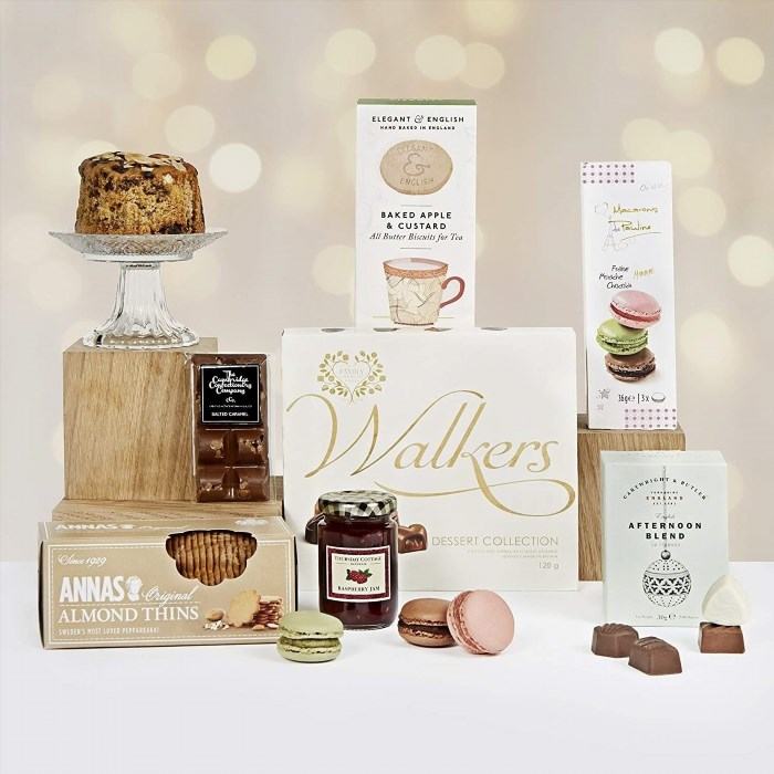 This highly-rated hamper includes everything you'll need to enjoy an afternoon tea at home.