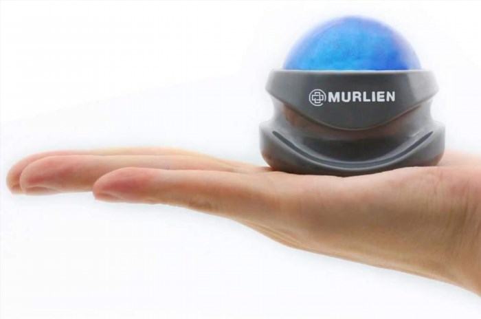 Relieve some tension with this massager ball. It's small enough to carry around in your handbag, making it convenient for on-the-go relaxation.