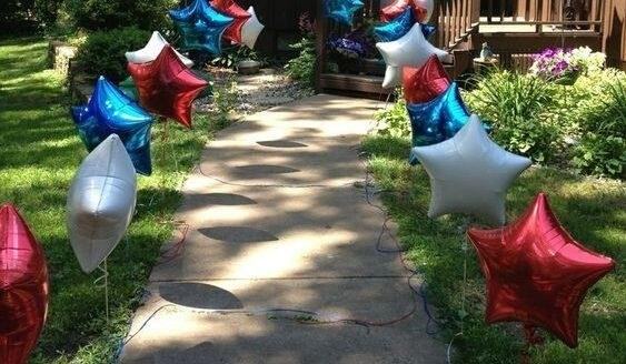 Ideas for Military Coming Home Decorations Outside can include patriotic banners, flags, and signs to celebrate their service and sacrifice. Additionally, setting up a welcoming entrance with flowers and a personalized sign can create a heartfelt atmosphere. Creating a cozy outdoor seating area with comfortable furniture and string lights can provide a space for family and friends to gather and celebrate their loved one's return. Another idea is to incorporate elements such as a 