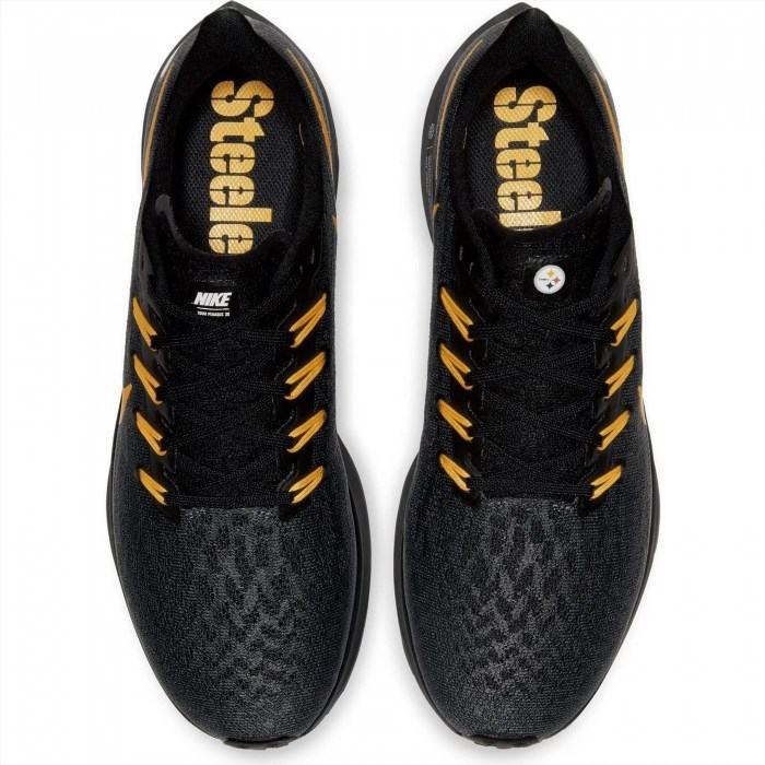 Pittsburg Steelers Nike Shoes are a popular choice among fans, known for their sleek design and comfortable fit, making them the perfect footwear for showing support for your favorite football team.