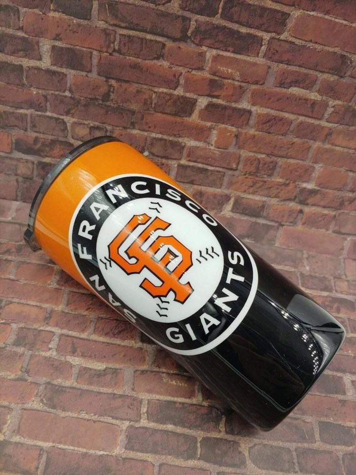 The San Francisco Giants Tumbler is a stylish and practical way to show support for your favorite baseball team while enjoying your favorite beverages.