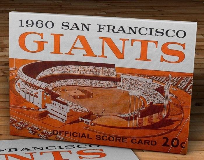 The San Francisco Giants Score Card displays the team's performance in the game, including the runs, hits, and errors made by both the Giants and their opponents. It provides a comprehensive overview of the game's statistics and highlights key moments of the match.