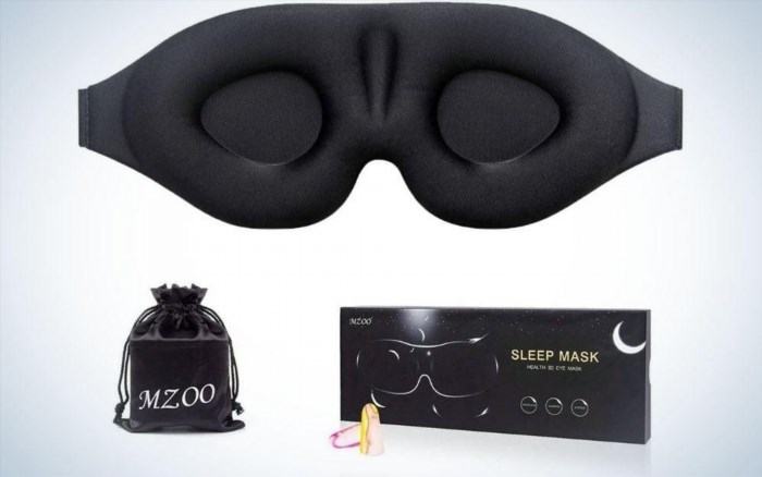 The MZOO Sleep Eye Mask is considered one of the best graduation gifts for ensuring a good night's sleep, providing ultimate comfort and darkness to promote relaxation and rejuvenation.