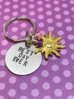 The Best Day Ever Keychain is a perfect way to commemorate and cherish your most memorable moments and experiences.