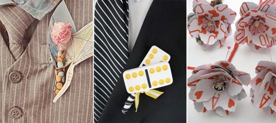 Board Game Boutonnieres are unique and creative accessories that add a touch of fun and playfulness to formal attire, making them perfect for game enthusiasts or anyone looking to make a statement at a special event.