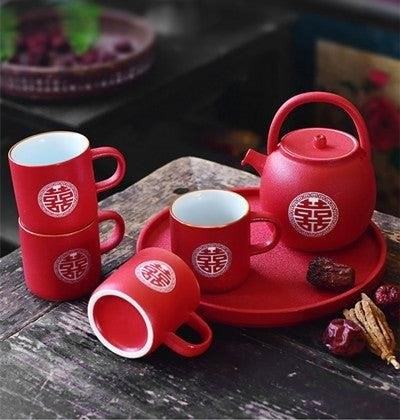Chinese Wedding Tea Sets for Wedding Ceremony