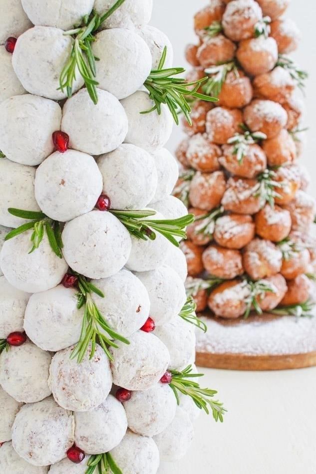 To make Christmas Donut Trees, you will need a variety of donuts, icing, and colorful toppings. This festive treat is perfect for holiday parties and will surely delight both kids and adults alike.