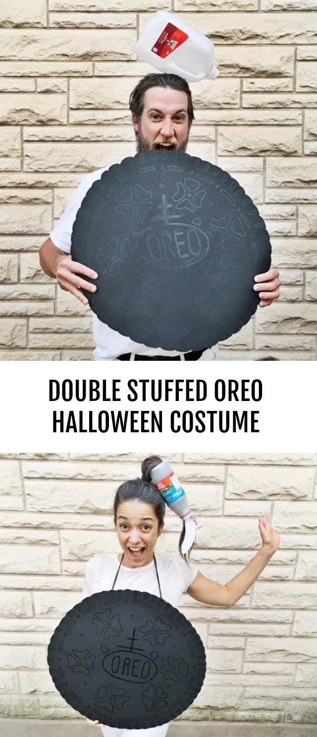 Double Stuffed DIY Oreo Couples Costume