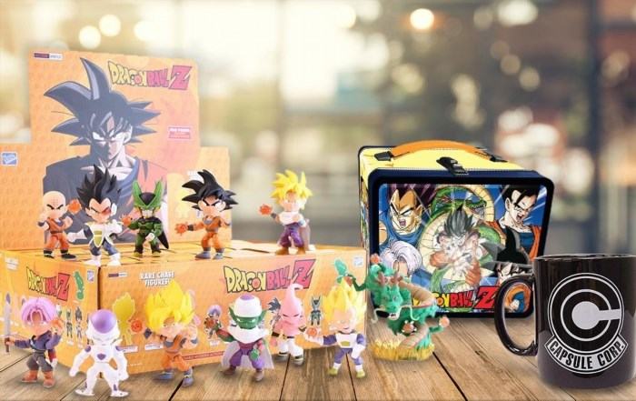 Dragon Ball Z Merchandise refers to a wide range of products that are based on the popular Japanese anime and manga series, including clothing, collectibles, accessories, and toys featuring iconic characters and symbols from the show.