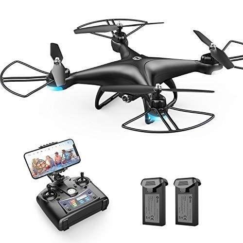 The Holy Stone HS110D FPV RC Drone is a high-quality remote-controlled drone that offers first-person view (FPV) capabilities, allowing users to experience the thrill of flying from a bird's-eye perspective.