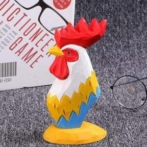 The #15 Chicken Wearing Eyeglasses Holder is a quirky and fun accessory that can hold your eyeglasses in a unique and creative way, adding a touch of whimsy to your everyday life.
