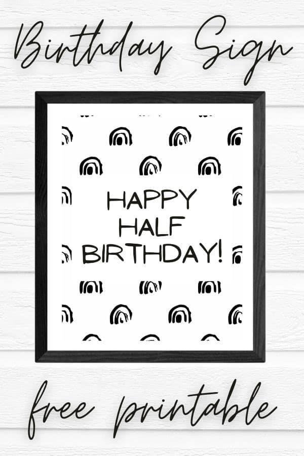 Half Birthday Decorations are a fun way to celebrate the halfway mark between your actual birthday and the next one, adding an extra element of excitement and festivity to your special day.