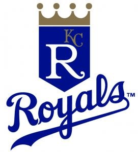 The Kansas City Royals Primary Logo Colors from 1993 to 2001 were royal blue, powder blue, white, and gold.