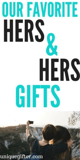Our 20 Favorite Hers and Hers Gift Ideas