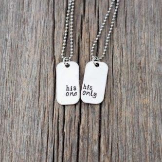 Mini Dog Tags are small metal identification tags that are typically worn by pets and contain their name, contact information, and sometimes medical details. They serve as a form of identification and can help reunite lost pets with their owners.