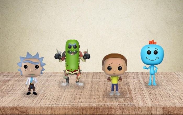 Rick and Morty POP Vinyl Figures are collectible toys that feature characters from the popular animated TV show, known for its humor, wit, and science fiction themes. These figures are highly detailed and sought after by fans of the show.