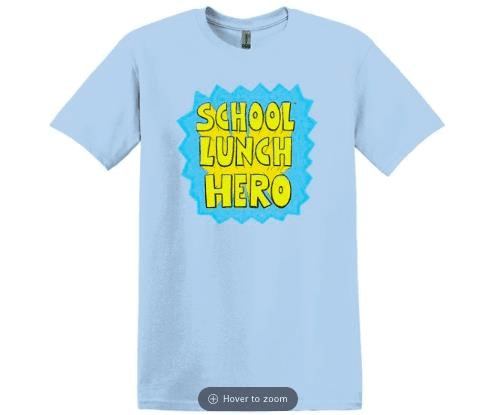 The School Lunch Hero T-Shirt is a symbol of appreciation and recognition for the hardworking individuals who provide nourishing meals to students, ensuring their well-being and fueling their minds for learning.