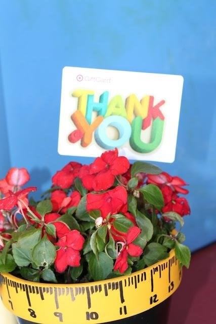 Teacher Gift Ideas: Thanks for Helping me Grow (Flower Pot)