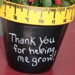 teacher gift ideas thanks for helping me grow flower pot 944372