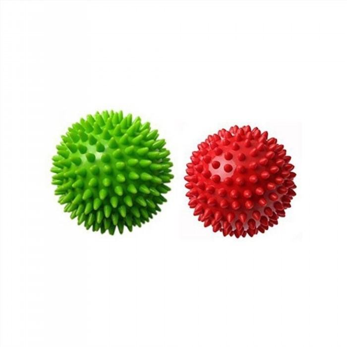 The Therapist's Choice Pack of 2 Spiky Massage Balls is designed to provide targeted relief and relaxation for tight muscles and knots, allowing you to release tension and alleviate soreness effectively.