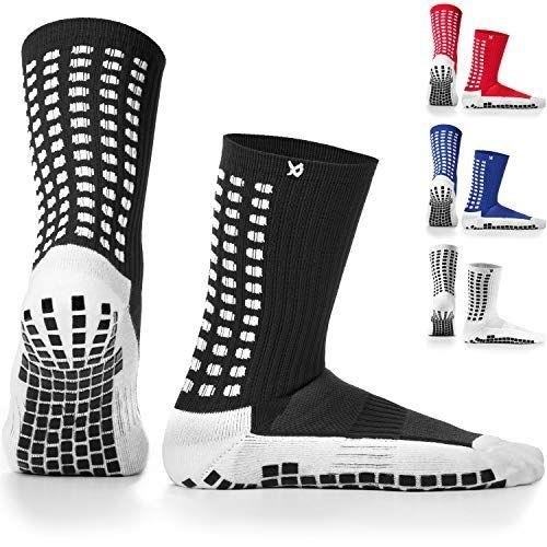 LUX Sports Anti Slip Soccer Socks provide optimal grip and stability on the field, ensuring enhanced performance and reducing the risk of slipping or sliding during intense soccer matches.