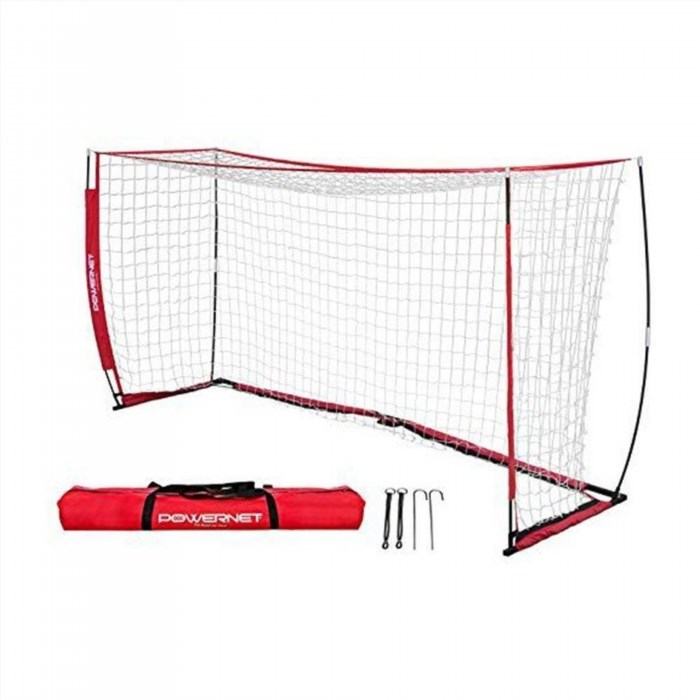 The PowerNet Portable Collapsible Soccer Goal is a versatile and convenient sports equipment that allows for easy setup and transportability, making it ideal for soccer enthusiasts of all ages and skill levels.