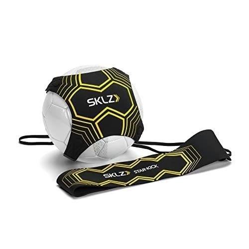 The SKLZ Hands-Free Adjustable Solo Soccer Trainer is a practical and efficient training tool that allows players to improve their skills and technique without the need for a partner or coach.