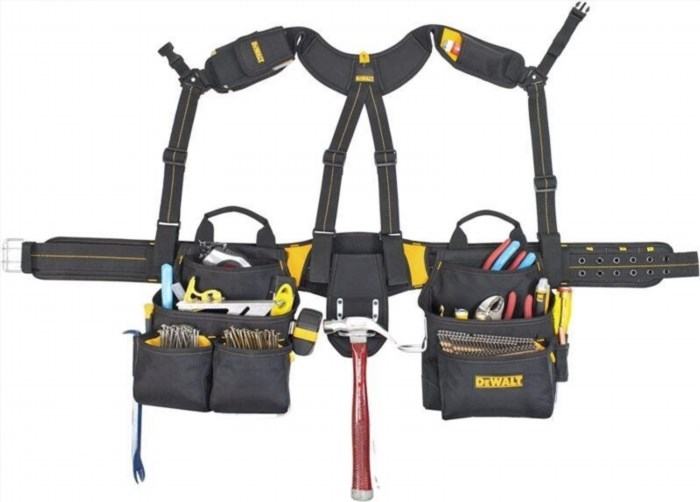 The Electrician's Comfort Lift Combo Tool Belt is designed to provide convenience and ease for electricians, allowing them to carry all their essential tools securely and comfortably.