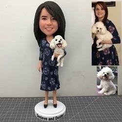 MyBobbleheadsShop is a store that specializes in creating custom bobblehead dolls, offering a wide range of options to personalize and create a one-of-a-kind bobblehead for any occasion.