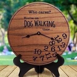The 19th story cabin is a designated dog-walking time clock.