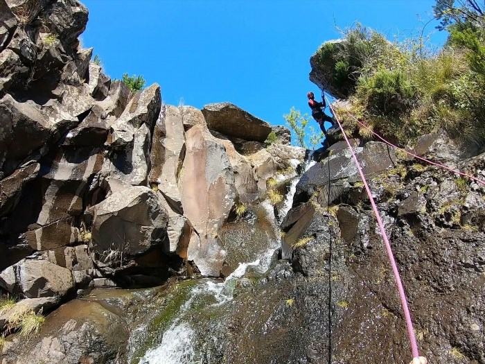 Canyoning in Madeira is an exhilarating adventure activity that involves descending steep canyons and exploring the stunning natural beauty of the Portuguese island.