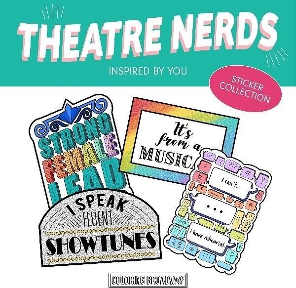 The Theatre Nerds Sticker Collection is a must-have for any theater enthusiast, featuring a wide variety of stickers inspired by famous plays, musicals, and theater symbols.