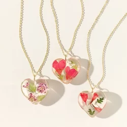 Birth-Month-Flower-Heart-Necklace