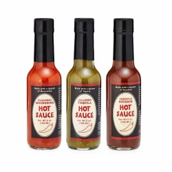 Booze-Infused-Hot-Sauce-Trio