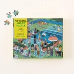 Pickleball Social Jigsaw Puzzle Based On The Book Dink