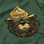 Smokey The Groovy Bear Sweatshirt 3