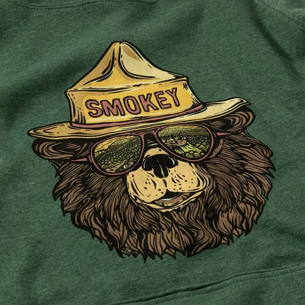 Smokey The Groovy Bear Sweatshirt 3