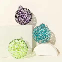 Speckled Glass Birthstone Ornaments A