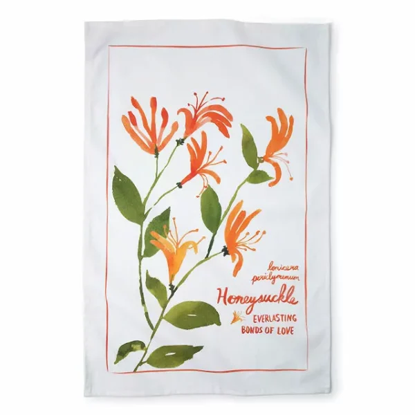 Birth Month Flower Tea Towels 6