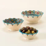 Blue Moroccan Serving Dishes