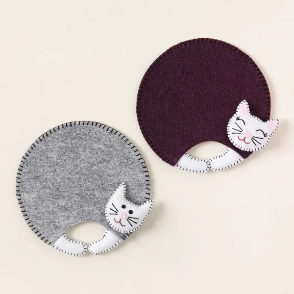 Cozy Cat Coaster