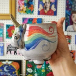 Elwood The Rainbow Unicorn Mug 3