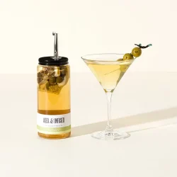 Extra Dirty Martini Infusion