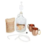 Ginger Beer Making Kit With Copper Mule Mugs A