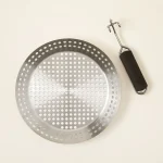 Grill Skillet With Detachable Handle 2
