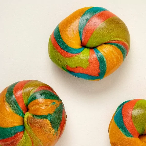 Make Your Own Rainbow Bagel Kit 1