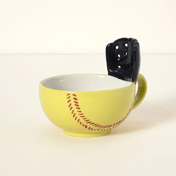 Playful Sports Mugs Softbaall
