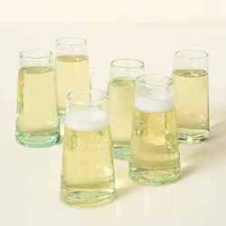 Recycled Stemless Flutes - Set 6